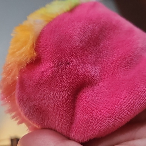 Build A Bear Rainbow 2014 Rare 16" Plush Bunny with Dress - Picture 8 of 8